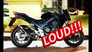 2013 Honda CB500F SC Project exhaust