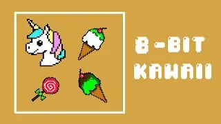 8-BIT KAWAII : Pixel Art Animation (Loop)