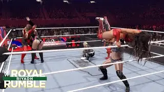 WWE 2K25 - 30 WOMAN ROYAL RUMBLE MATCH (PART 4)