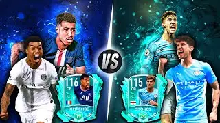 FIFA MOBILE 21 - KIMPEMBE VS JOHN STONES | BEST NOW AND LATER CB DUO 😳