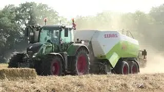 TARWESTRO PERSEN MET EEN FENDT 724 CLAAS QUADRANT 3200 RC