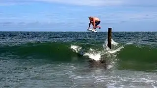 BIG BOY SURFING BOMB DROP in MYRTLE BEACH