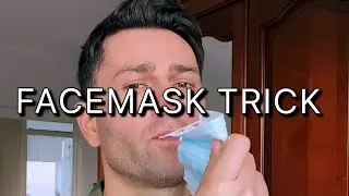 Fastest way to put on a face mask #facemask #staysafe #corona #shorts #shortsyoutube #trick