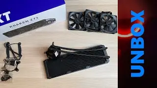 Quick unbox | NZXT Kraken Z73 | 360mm Liquid Cooler with LCD Display | 4K