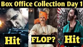 Prithviraj vs Major vs Vikram - Box Office Collection Day 1 | Filmy Sanju