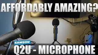 Samson Q2U || Отличный бюджетный микрофон для высококачественных звонков по Zoom