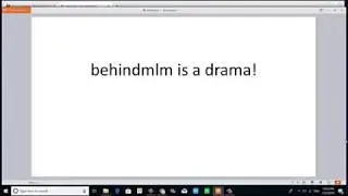 behindmlm can't be trusted ! OZ
