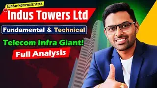 Telecom Infra Stock Review | Indus Towers Ltd Complete Breakdown | Rohit Tated