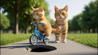 Mama Cat Saves Baby Kitten | Emotional Rescue Story Song | Fast Nursery Rhyme for Kids