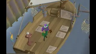 Building a high level fishing boat for raw marlin - OSRS