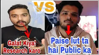 Lakshay Chaudhary roasted WebBeast | WebBeast Replied to Lakshay | Tauresh