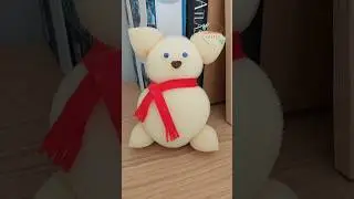 🧸 How to Make a Teddy Bear from Sponge? #sponge