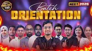 🔥 Project 720 Kicks Off! | Orientation That’ll SHOCK Online NEET Myths 😳📚 | BMNT | NEET 2026