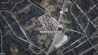 Gunfire erupts near Food Lion on Fairfield Road. Police investigating property damage