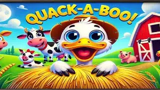 Quack-A-Boo! | New poem in English 2025 | animal cartoon | #poem #cartoon