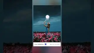 Creative photography ideas with fake moon at night #photography #videography #creativephotography