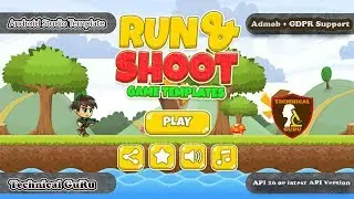 Run and Shoot Android Studio Template, Source Code