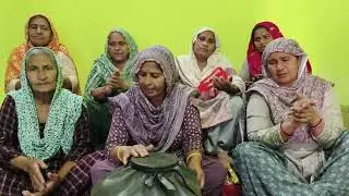 #लगन मेरे मैया की ,  मैं तो भागी - दौड़ी आईं #Geet group Haryanvi video 🥰