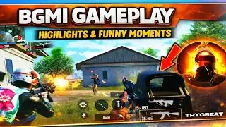 BGMI 4.1 Update 🔥 Insane Intense Fights & Funny Highlights | TRYGREAT 🔥😎