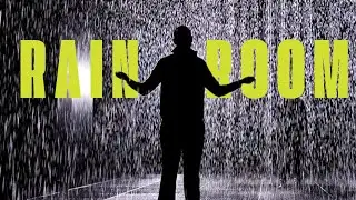 Interactive Rain Room: Walk through without getting wet!