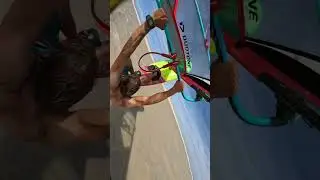 When the Camera hits you while Windsurfing