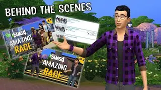 BEHIND THE RACE | Watch how I made the Sims Amazing Race!