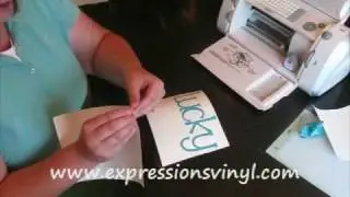 Cricut vinyl complete instructions