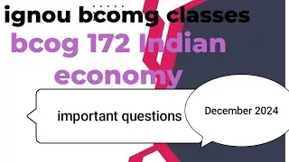 Ignou bcog 172 important question for december 2024
