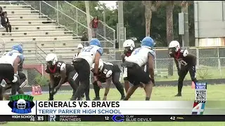 Riverside Generals picks up road win at Parker Braves 33-0