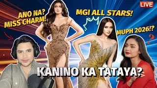 EP 142: SHOOKT ANG PAGEANTRY! CYRILLE UMARANGKADA, PAULINE RETURNS + AHTISA SA MGI ALL-STARS? [LIVE]