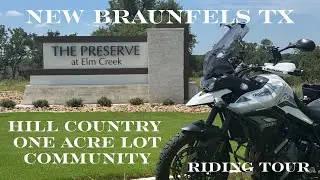 1 Acre Lot Community in New Braunfels TX, The Preserve at Elm Creek