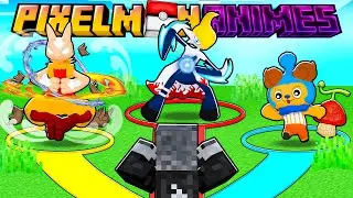 OS NOVOS POKEMON SECRETOS DO PIXELMON ANIMES NO MINECRAFT