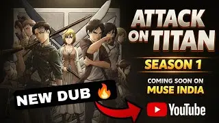 Attack On Titan Hindi Dub On Muse With Redub | AOT Hindi Dub | Muse INDIA | Sami Verse Talks 