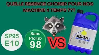 95 98 VS ASPEN 4, QUELLE ESSENCE CHOISIR POUR NOS MACHINES 4 TEMPS ?!