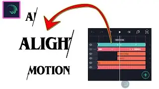 create MASK TEXT REVEAL animation in alight motion | Alight motion tutorial | Advanced alight motion