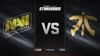 [EN] Natus Vincere vs fnatic, map 3 mirage, SL i-League StarSeries Season 3 Finals