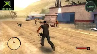 XEMU Xbox Emulator - Total Overdose Ingame / Gameplay / 720P (270310e CUSTOM)