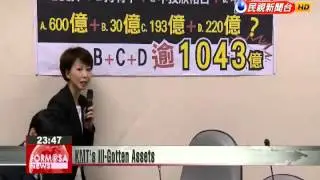 DPP alleges the KMT is quickly selling off ill-gotten party assets ahead of presidential election