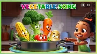 Vegetable Song for Kids | Fun Veggies Song | Healthy Food | @LuluTunesOficialNursery Rhymes for Kids