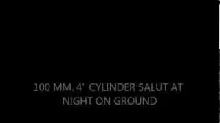 100 MM  4 salut NIGHT ON GROUND