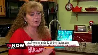Local woman makes $2,100 on cashback website Ebates.com
