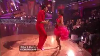 DWTS Gilles Marini & Cheryl Burke Samba (Week 3)