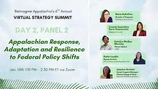 Strategies for Appalachian response, adaptation and resilience to federal policy shifts