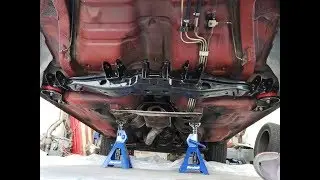 300zx z31 Rear Suspension Overhaul Part 3 (clean, paint & install Polyurethane bushings)