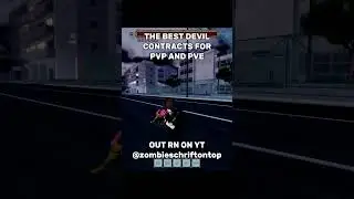 Видео о лучших контрактах в игре Roblox уже доступно! #roblox #chainsawman #devilhunter #deepwoken