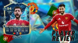 I Used 94 Rated TOTS Bruno Fernandes In FC25! Player Review!