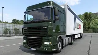 Euro Truck Simulator 2 - DAF XF105 (Space) - Gameplay (PC UHD) [4K60FPS]