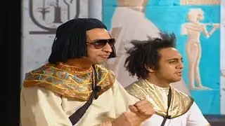 ظهور إله المركز الثاني على مسرح تياترو مصر 😂😂 الزمالك قادم - كوميديا علي ربيع و أوس أوس