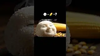 food transformation white rice turns to a real popcorn 🍚🍿