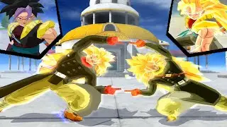 Xeno Gohan SSJ3 & Xeno Trunks SSJ3 FUSION | Xeno Gohanks SSJ3 | DBZ Budokai Tenkaichi 3 [MOD]